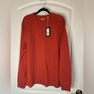 Alpine Design Men’s Long Sleeve Shirt ~ antique rosewood